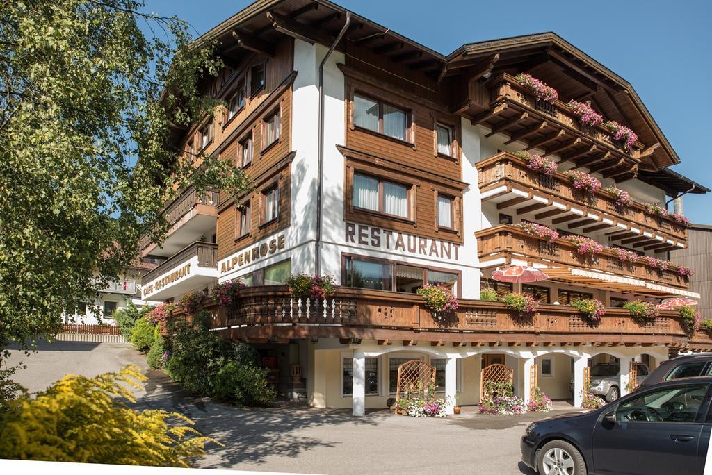 Hotel Alpenrose Zöblen Exterior foto