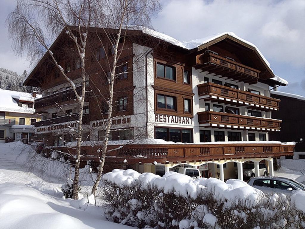 Hotel Alpenrose Zöblen Exterior foto