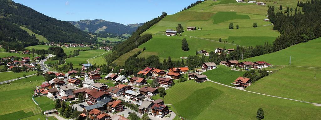 Hotel Alpenrose Zöblen Exterior foto